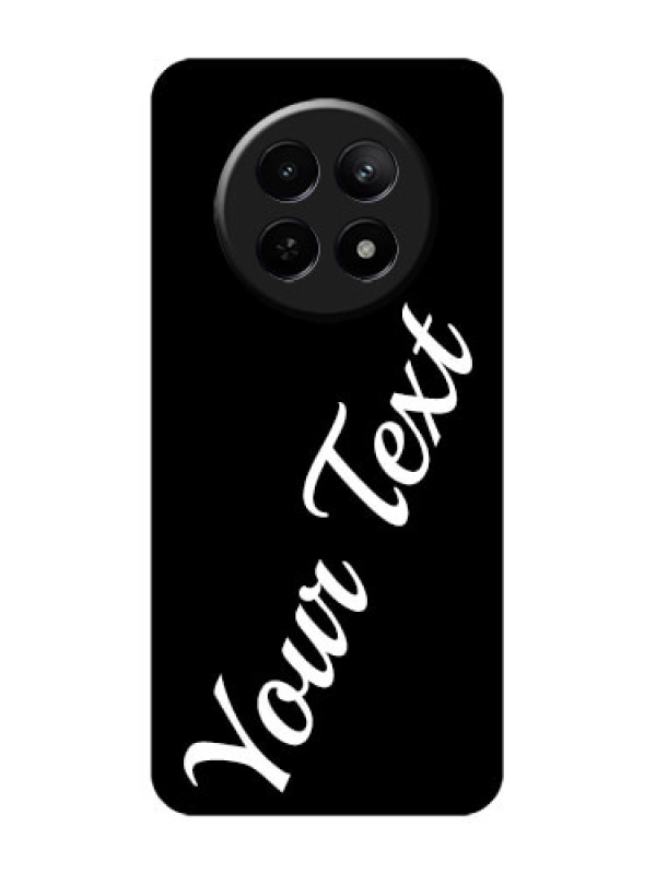 Custom Realme C65 5G Custom Glass Phone Case - With Your Name Design