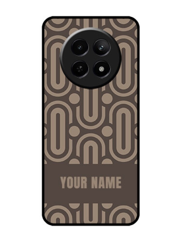 Custom Realme C65 5G Custom Glass Phone Case - Captivating Zero Pattern Design