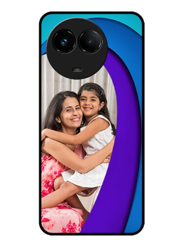 Custom Realme C67 5G Custom Glass Phone Case - Simple Pattern Design