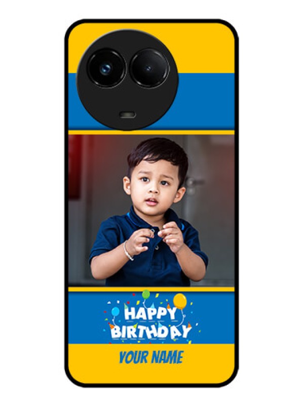 Custom Realme C67 5G Custom Glass Phone Case - Birthday Wishes Design