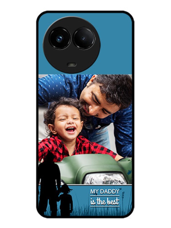 Custom Realme C67 5G Custom Glass Phone Case - Best Dad Design