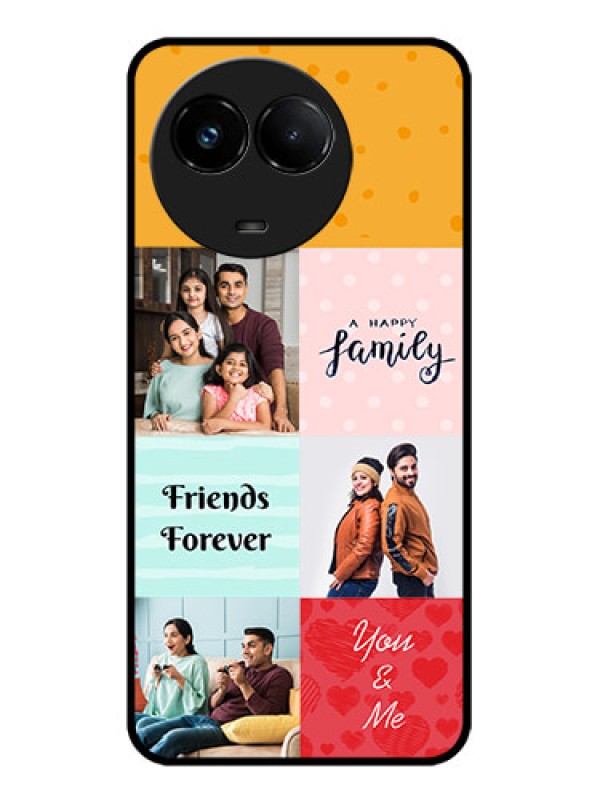 Custom Realme C67 5G Custom Glass Phone Case - Images With Quotes Design