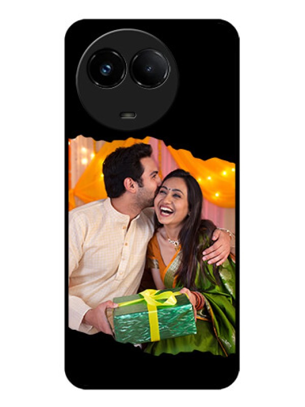Custom Realme C67 5G Custom Glass Phone Case - Tear - Off Design