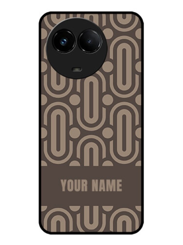 Custom Realme C67 5G Custom Glass Phone Case - Captivating Zero Pattern Design