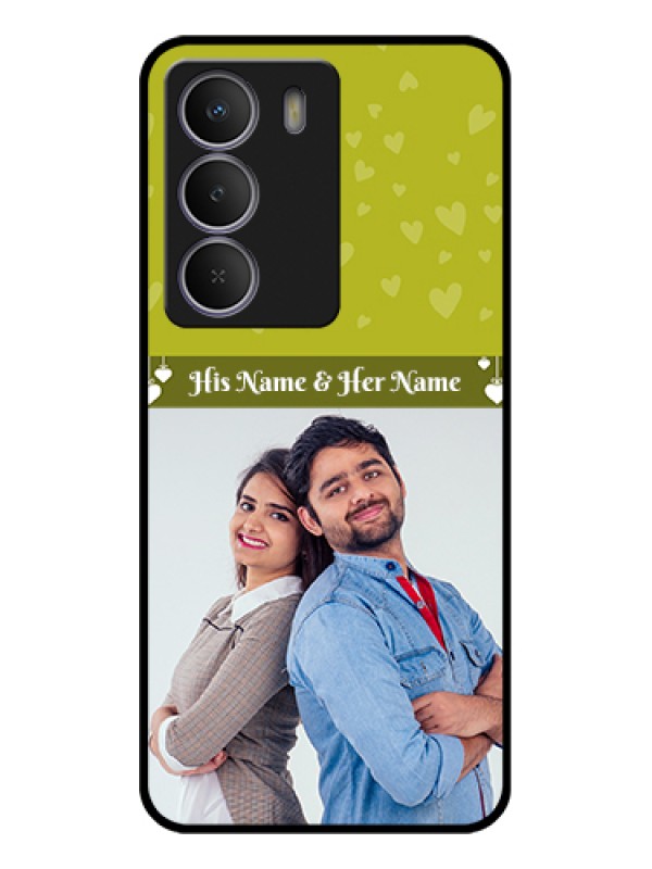 Custom Realme C71 5G Custom Glass Phone Case - You & Me Heart Design