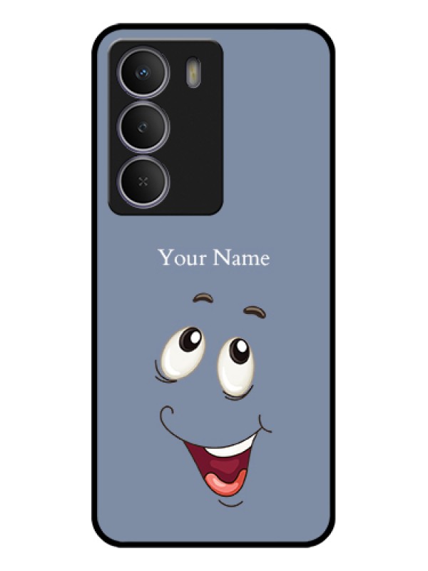 Custom Realme C71 5G Custom Glass Phone Case - Laughing Cartoon Face Design