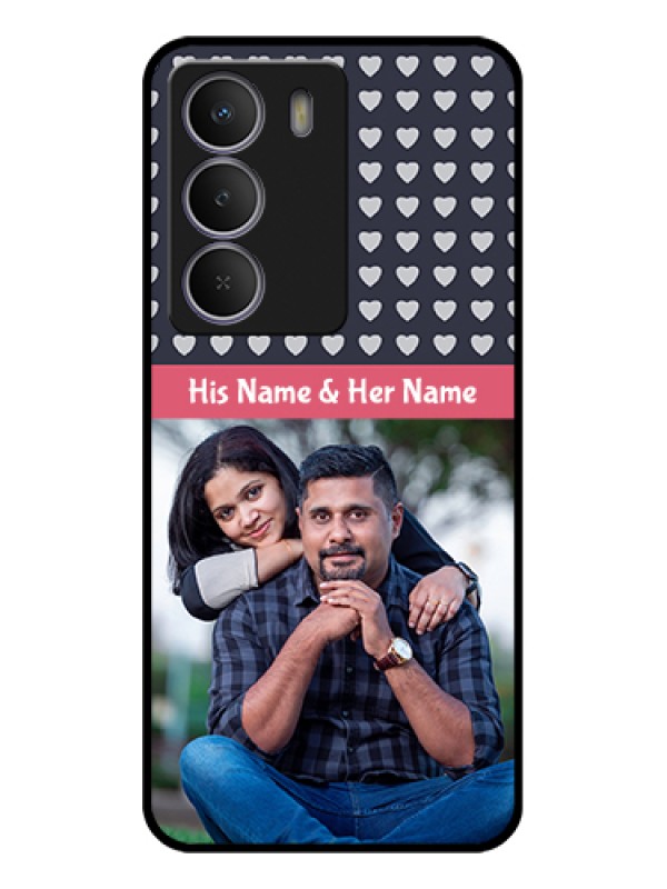 Custom Realme C73 5G Custom Glass Phone Case - Love Symbols Design