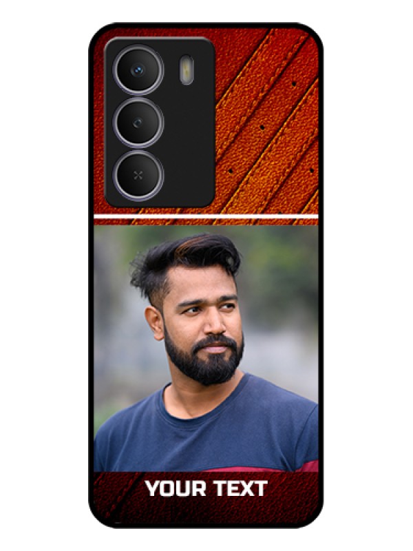 Custom Realme C73 5G Custom Glass Phone Case - Leather Phone Case Design