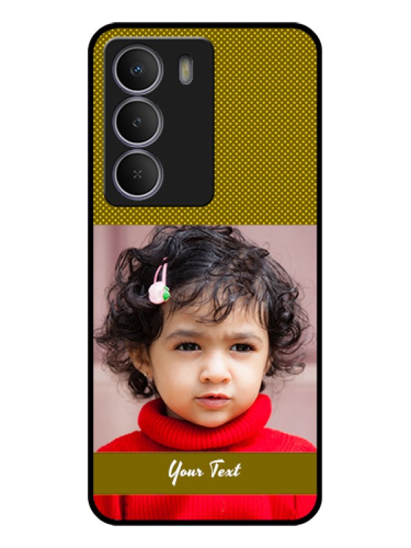 Custom Realme C73 5G Custom Glass Phone Case - Simple Green Color Design