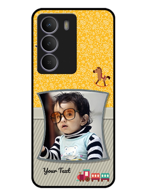 Custom Realme C73 5G Custom Glass Phone Case - Baby Picture Upload Design