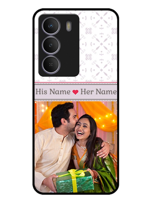 Custom Realme C73 5G Custom Glass Phone Case - With Photo And Ethnic Design