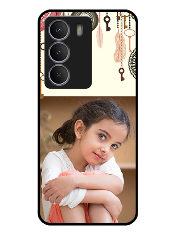 Custom Realme C73 5G Custom Glass Phone Case - Boho Style Design