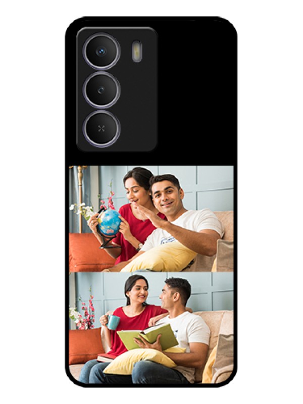 Custom Realme C73 5G Custom Glass Phone Case - 2 Images Design