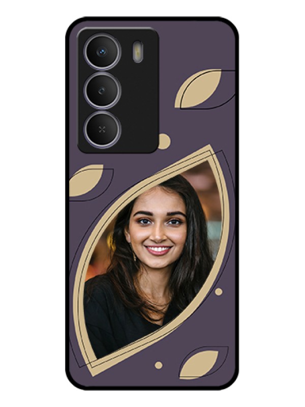 Custom Realme C73 5G Custom Glass Phone Case - Falling Leaf Design