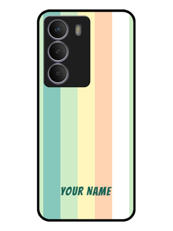 Custom Realme C73 5G Custom Glass Phone Case - Multi - Colour Stripes Design