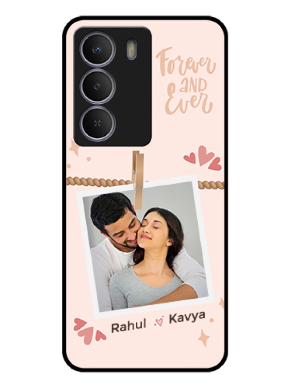 Custom Realme C73 5G Custom Glass Phone Case - Forever And Ever Love Design