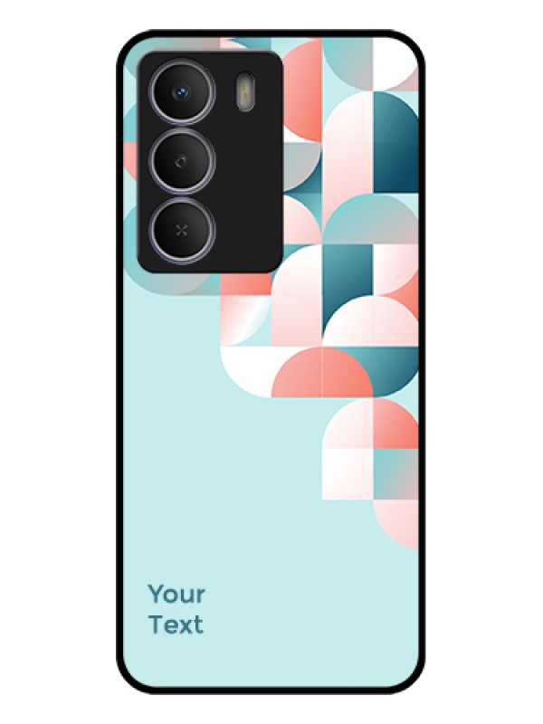 Custom Realme C73 5G Custom Glass Phone Case - Stylish Semi - Circle Pattern Design