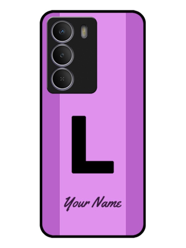 Custom Realme C73 5G Custom Glass Phone Case - Tricolor Custom Text Design