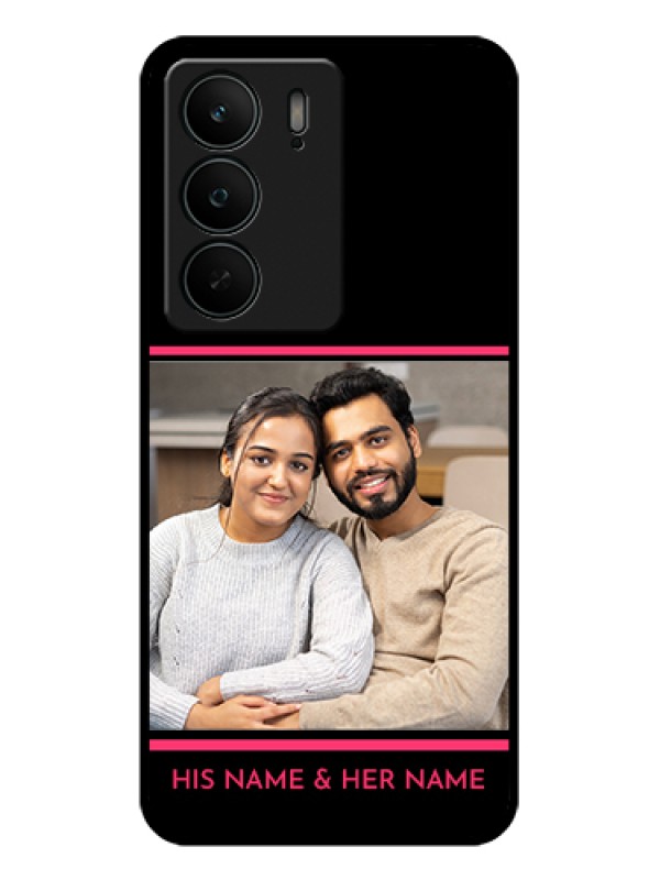 Custom Realme C75 5G Custom Glass Phone Case - With Add Text Design