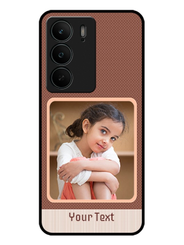 Custom Realme C75 5G Custom Glass Phone Case - Simple Pic Upload Design