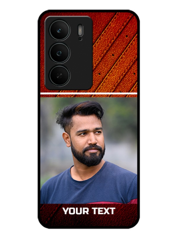Custom Realme C75 5G Custom Glass Phone Case - Leather Phone Case Design