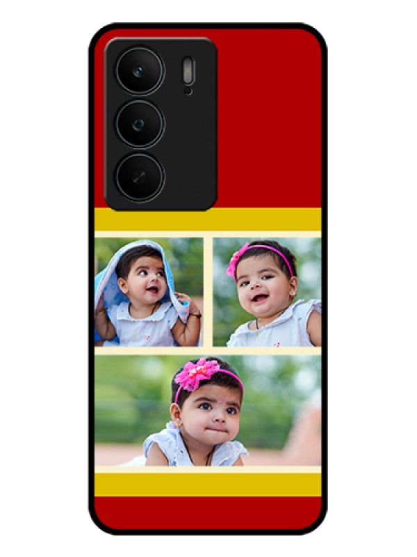 Custom Realme C75 5G Custom Glass Phone Case - Multiple Pic Upload Design