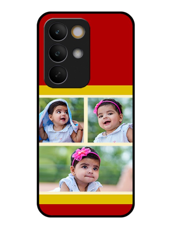 Custom Realme C85 5G Custom Glass Phone Case - Multiple Pic Upload Design