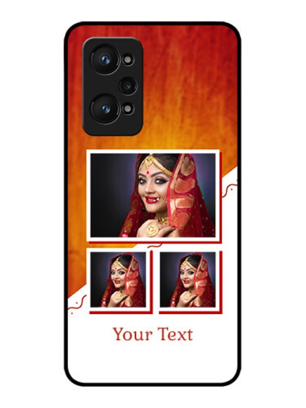 Custom Realme GT 2 Custom Glass Phone Case - Wedding Memories Design