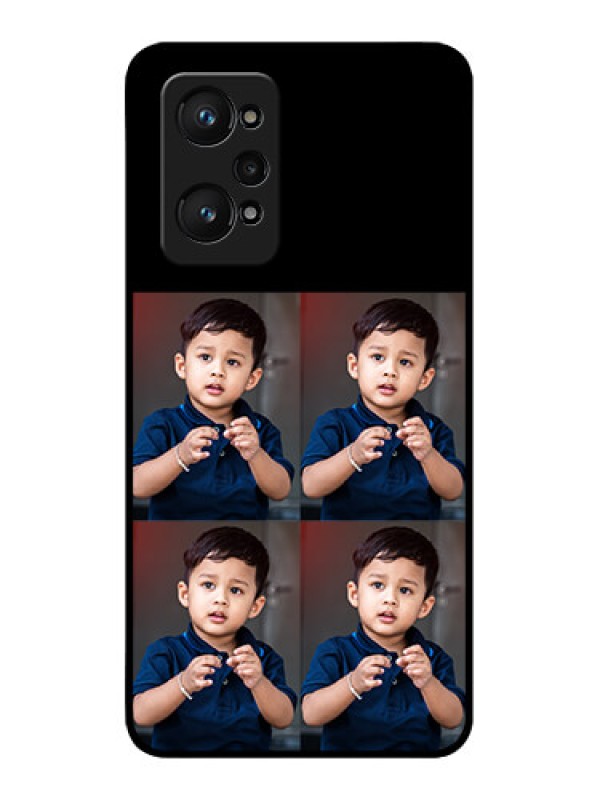Custom Realme GT 2 4 Image Holder on Glass Mobile Cover