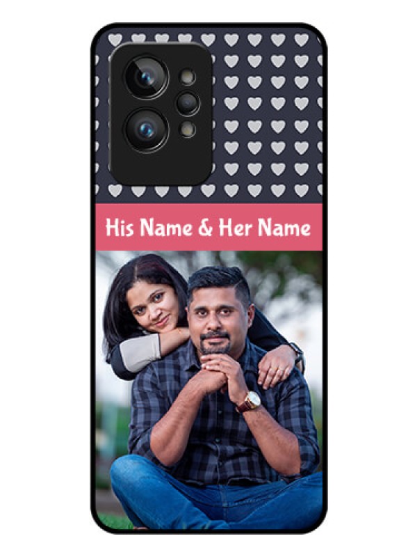 Custom Realme GT 2 Pro Custom Glass Mobile Case - Love Symbols Design