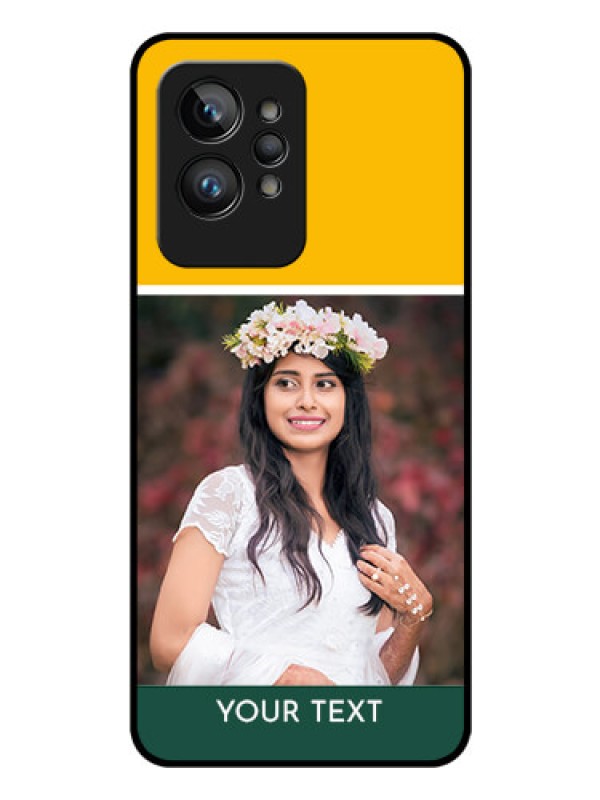 Custom Realme GT 2 Pro Photo Printing on Glass Case - Love You Design