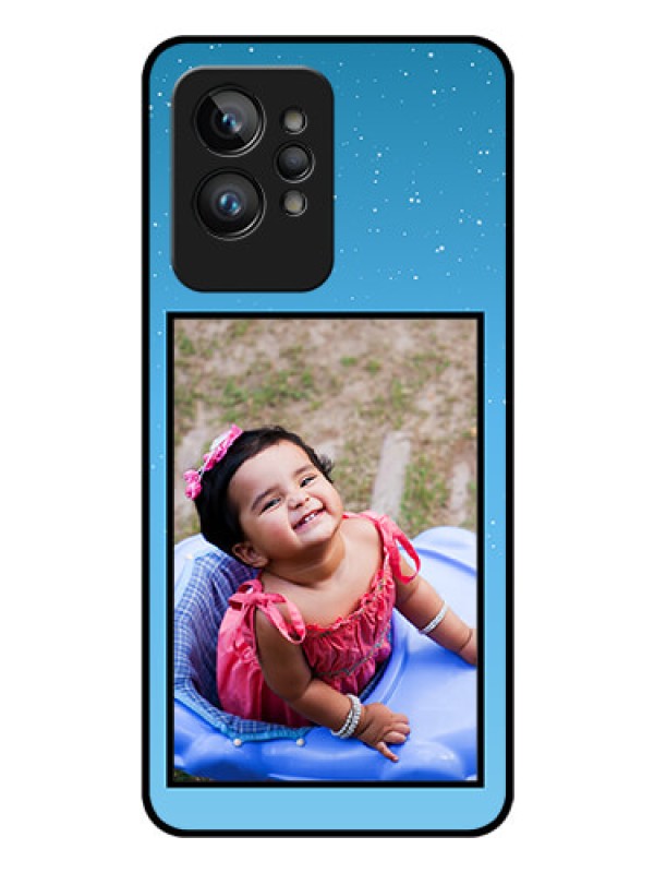Custom Realme GT 2 Pro Custom Glass Mobile Case - Wave Pattern Colorful Design