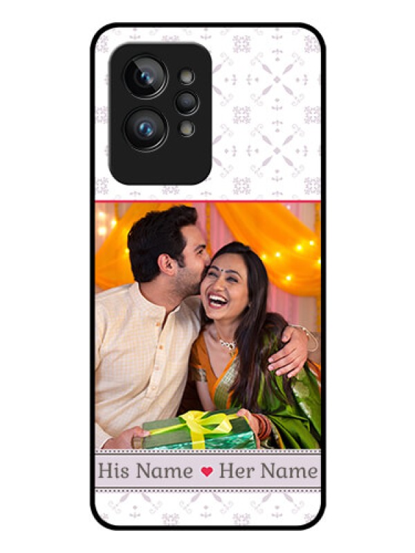 Custom Realme GT 2 Pro Custom Glass Mobile Case - with Photo and Ethnic Design