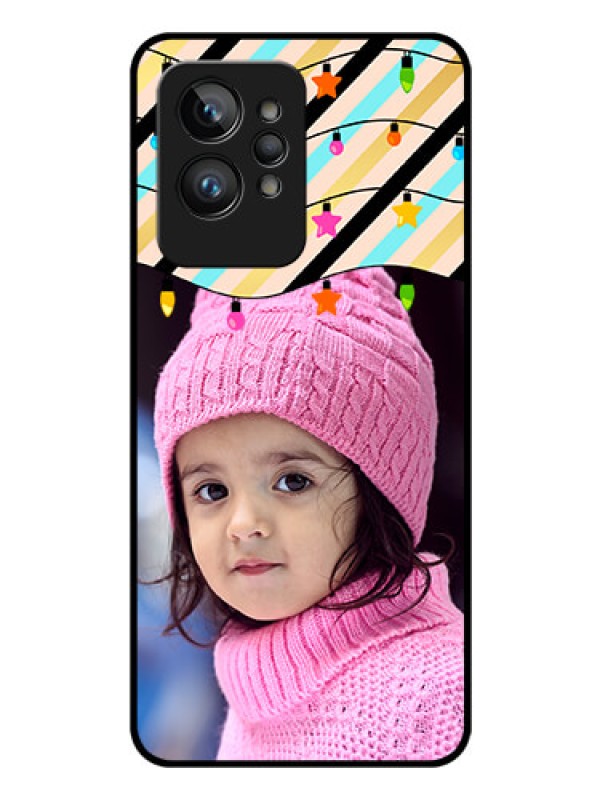 Custom Realme GT 2 Pro Custom Glass Mobile Case - Lights Hanging Design