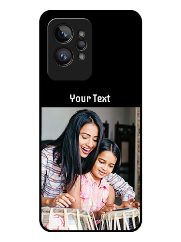 Custom Realme GT 2 Pro Photo with Name on Glass Phone Case