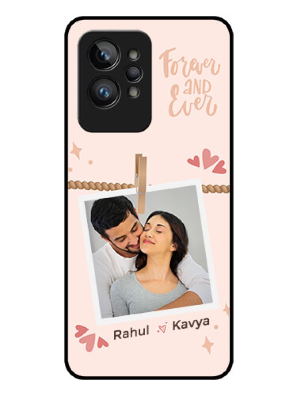 Custom Realme Gt 2 Pro 5G Custom Glass Phone Case - Forever and ever love Design