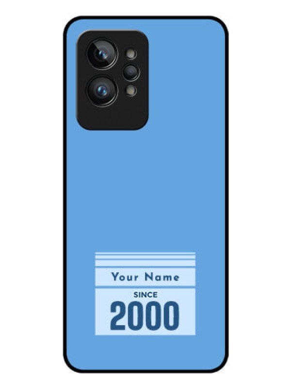 Custom Realme Gt 2 Pro 5G Custom Glass Mobile Case - Custom Year of birth Design