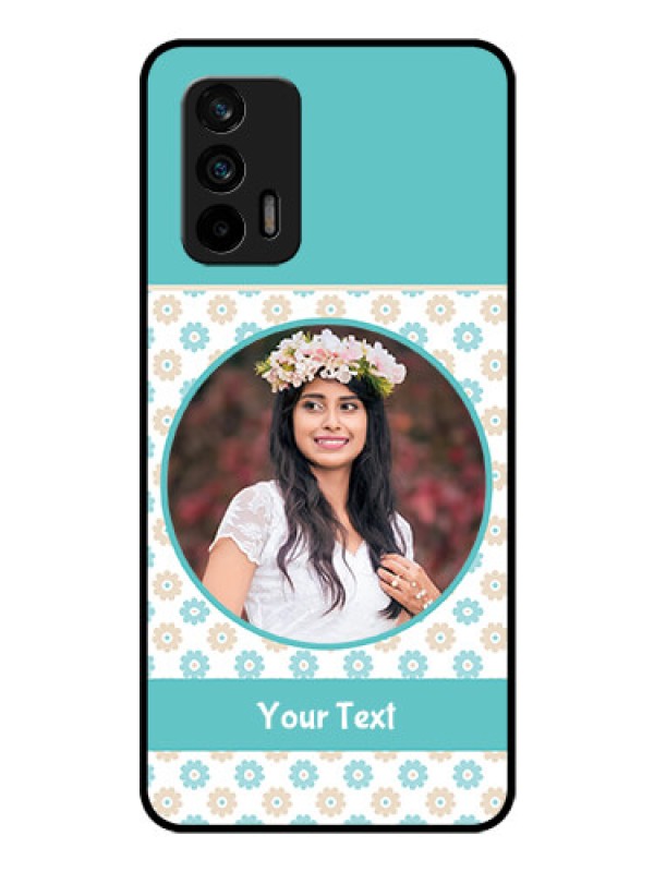 Custom Realme GT 5G Custom Glass Mobile Case - Beautiful Flowers Design