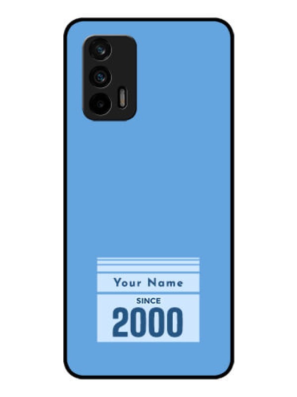 Custom Realme Gt 5G Custom Glass Mobile Case - Custom Year of birth Design