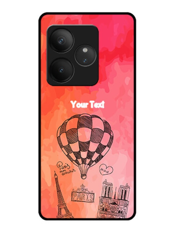 Custom Realme GT 6 Custom Glass Phone CaseParis Theme Design
