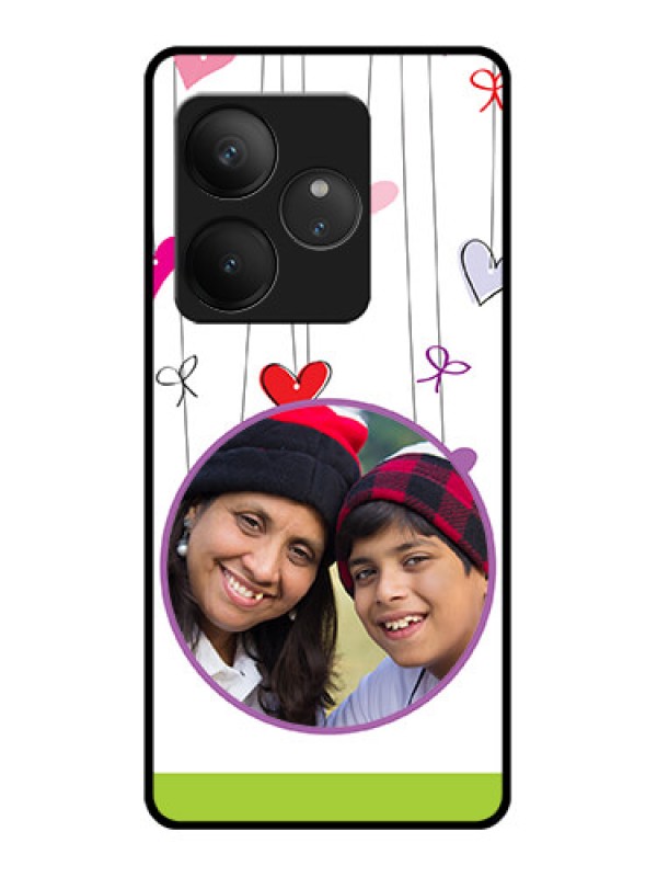 Custom Realme GT 6T 5G Custom Glass Phone CaseCute Kids Phone Case Design