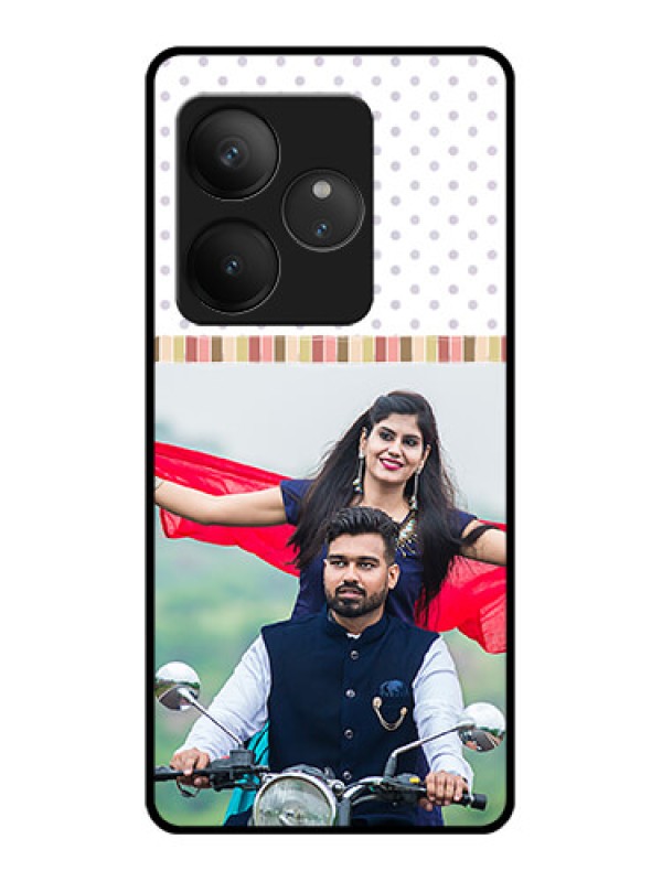 Custom Realme GT 6T 5G Custom Glass Phone CaseCute Family Design
