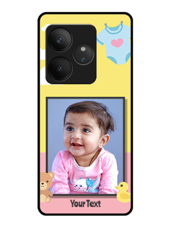 Custom Realme GT 6T 5G Custom Glass Phone CaseKids 2 Color Design