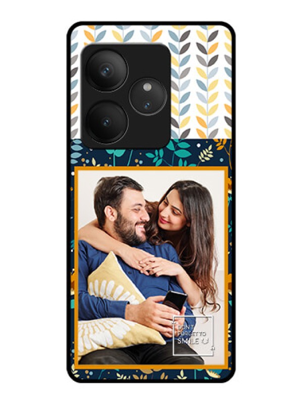 Custom Realme GT 6T 5G Custom Glass Phone CasePattern Design