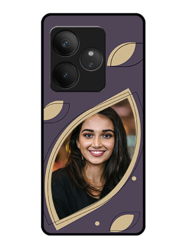 Custom Realme GT 6T 5G Custom Glass Phone CaseFalling Leaf Design
