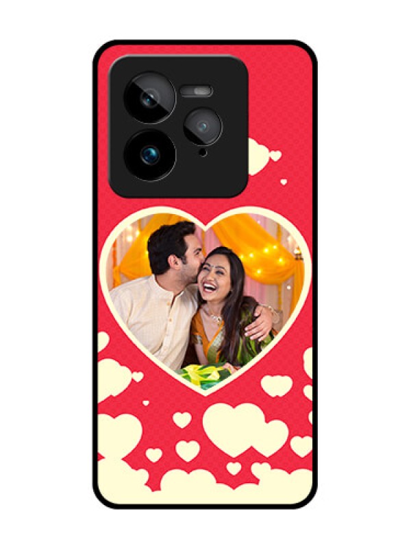 Custom Realme GT 7 Pro Custom Glass Phone Case - Love Symbols Phone Cover Design