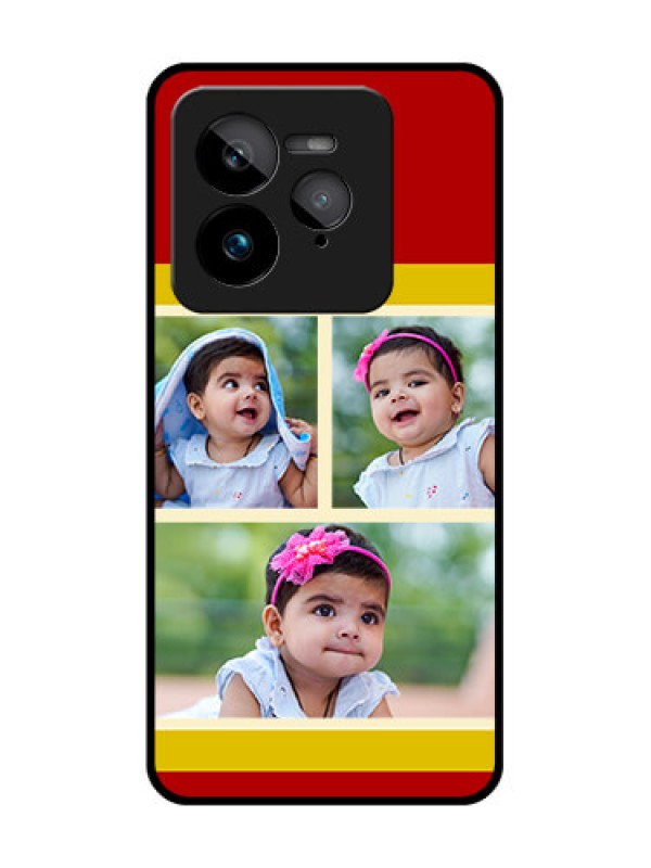Custom Realme GT 7 Pro Custom Glass Phone Case - Multiple Pic Upload Design