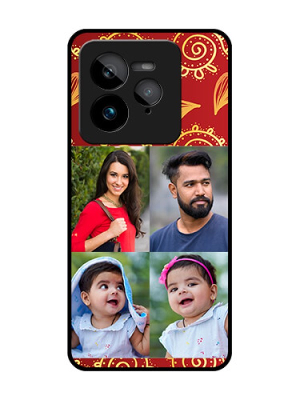 Custom Realme GT 7 Pro Custom Glass Phone Case - 4 Image Traditional Design