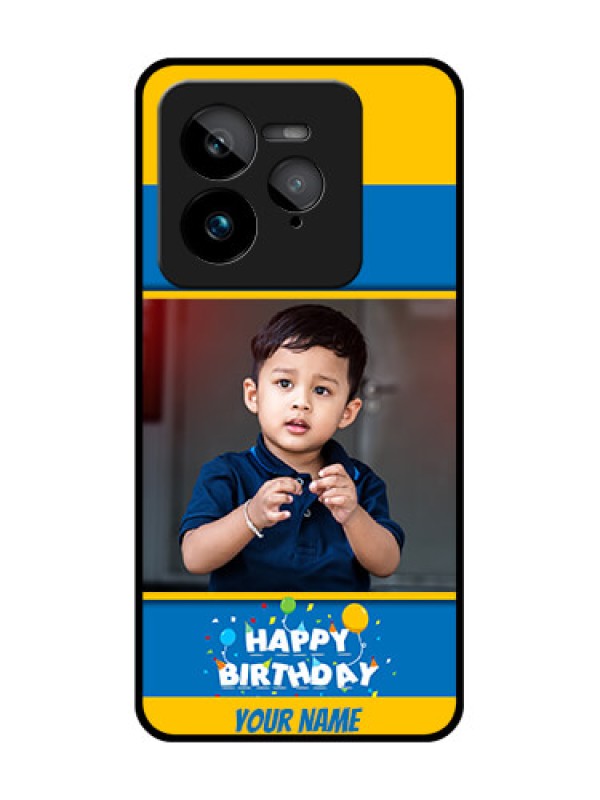 Custom Realme GT 7 Pro Custom Glass Phone Case - Birthday Wishes Design