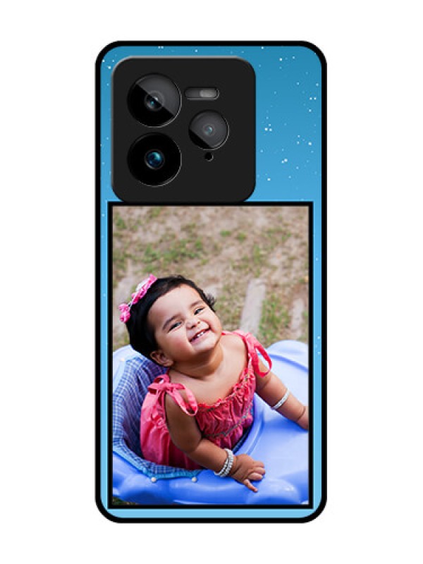 Custom Realme GT 7 Pro Custom Glass Phone Case - Wave Pattern Colorful Design